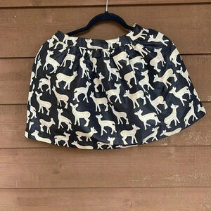 Gymboree satin deer print skirt size XL (14)